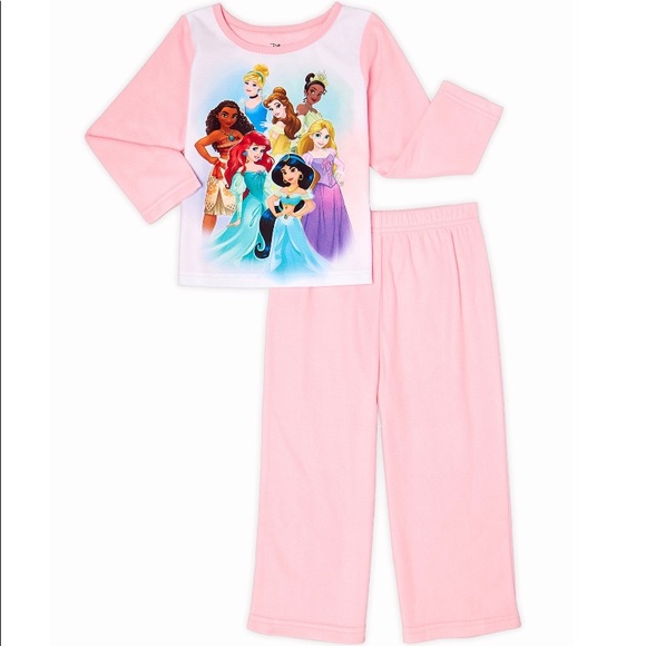 Disney Pajamas Disney Princess Girls 2 Piece Pajamas Size 66x